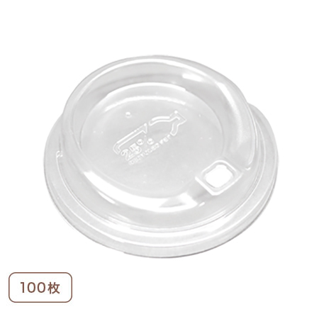 TAPS 92F リサイクルPETフラットリッドCG 100枚［110045］