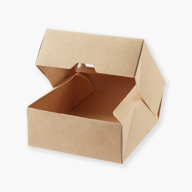 窓付ランチボックス13-13未晒無地［200022］