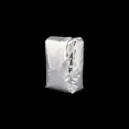 アルミ蒸着コーヒー袋 100g（バルブ付）1000枚［210008※］