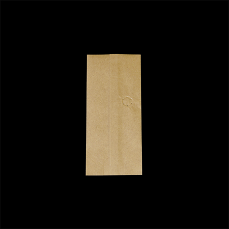 クラフトアルミ蒸着コーヒー袋100g（バルブ付）［202049※］