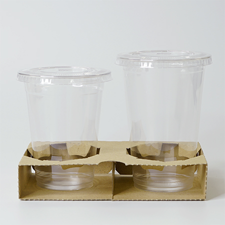 4＆2クラフトカップホルダー 森林認証紙