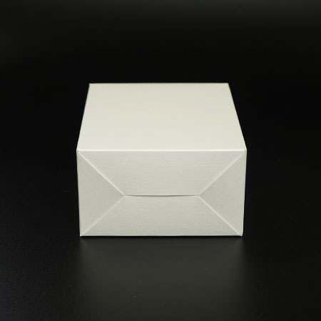 バガスギフトボックス 森林認証紙 白