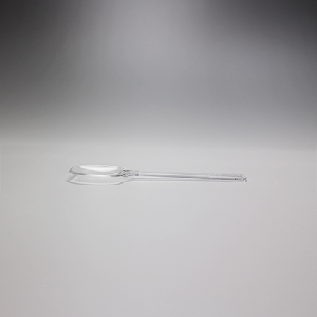 平スプーン#100透明バラ　1000本［431023］