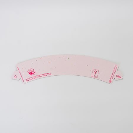 【数量限定】カップスリーブ組み CW(ピンク) 森林認証紙［502021］