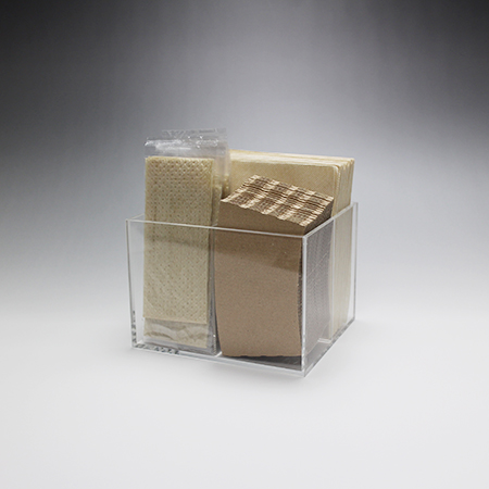 CGアクリルナプキンストロースタンド　クリア［610109］