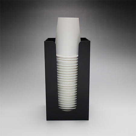 CGアクリルリッド＆カップスタンド　ブラック［610115］