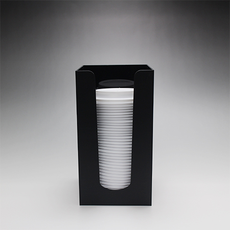 CGアクリルリッド＆カップスタンド　ブラック［610115］