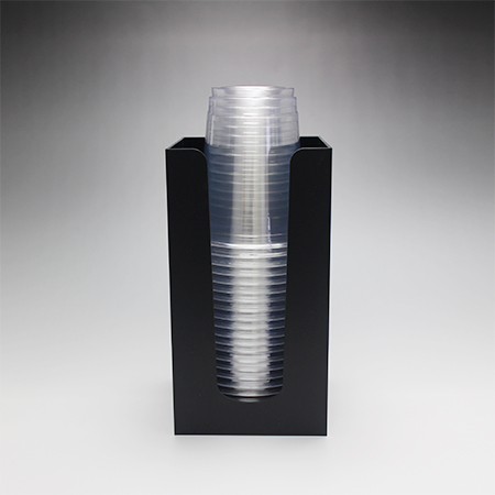 CGアクリルリッド＆カップスタンド　ブラック［610115］