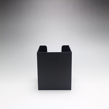 CGアクリルショートリッド＆カップスタンド　ブラック［610117］