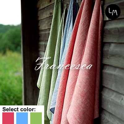 リネンミー LinenMe リネン バスタオル フランセスカ 65x135cm リネン100% リトアニア製