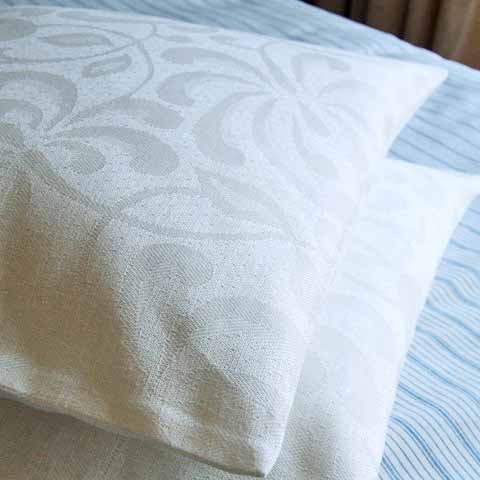 リネンミー LinenMe リネン クッションカバー クリセントマムズ オフホワイト