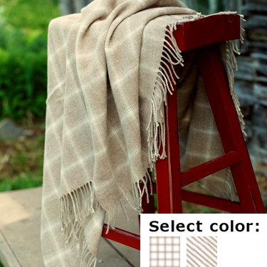 アルパカ ウール スロー（ブランケット） セルジオ 130 x 190 cm