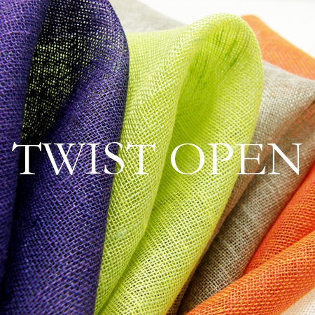 リネンミー LinenMe リネン生地　ツイスト