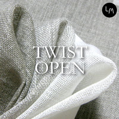 【ストール カーテン 装飾用生地】リネンミー LinenMe リネン生地 ツイスト （布幅 150cm） リネン100% リトアニア製