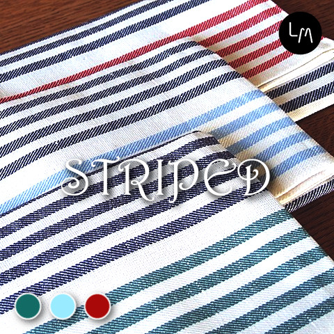 リネンミー LinenMe キッチンクロス ストライプ　ハーフリネン　リトアニア製