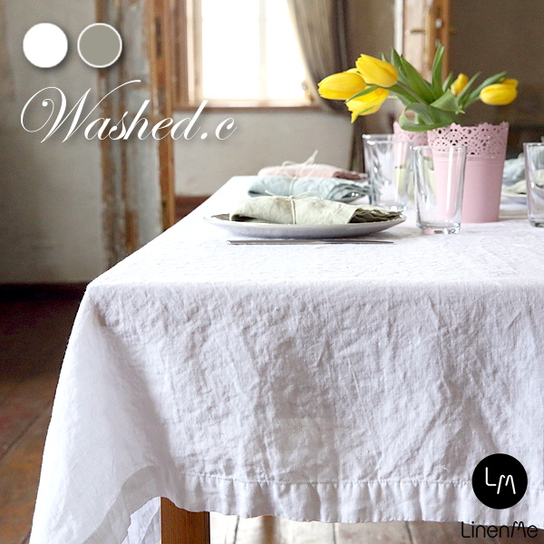 リネン レース テーブルクロス & ナフキン テーブル用品 