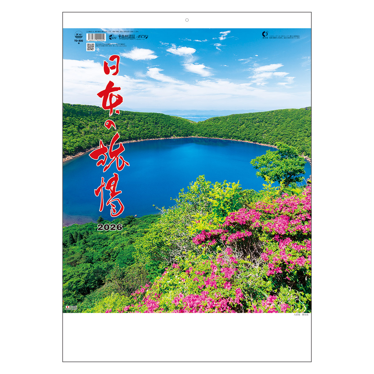 【TD-800】月表 TD-800 日本の旅情