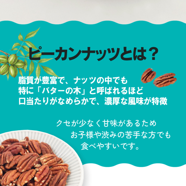 ピーカンナッツ 2026年 国産 750g×5袋 残りわずか ピーカンナッツ
