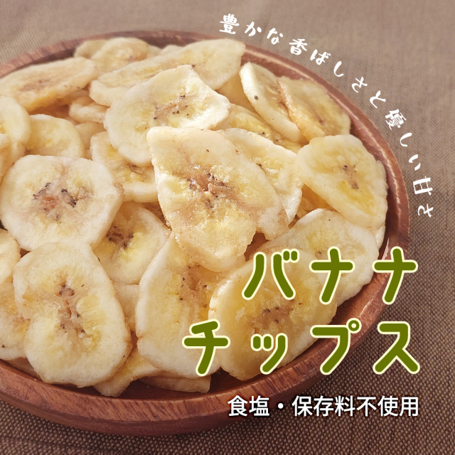 バナナチップス 500g ココナッツオイル使用 フィリピン産地直輸入 食塩