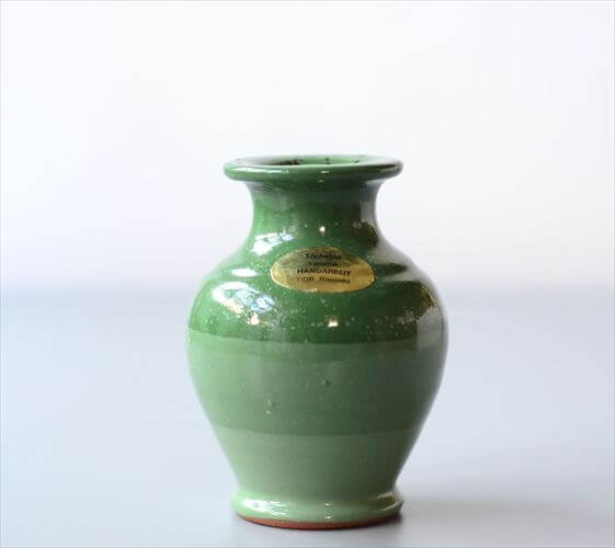 東ドイツ製 ヴィンテージ Topferhof Keramik 花瓶 花器 ファットラバー ミッドセンチュリー期 フラワーベース アンティーク