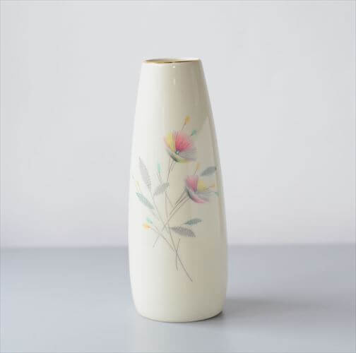 ドイツ製 Royal Porzellan Bavaria KM ヴィンテージ 陶器の花瓶 ハンドメイド 花器 一輪挿し フラワーベース_240319