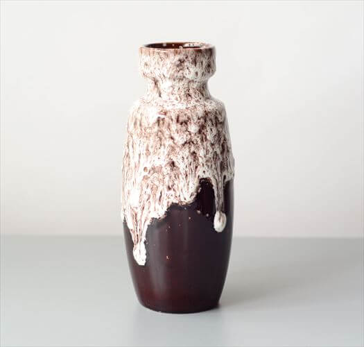 ドイツ製 ヴィンテージ Scheurich Fat Lava Vase 花瓶 花器 ファットラバー ミッドセンチュリー期 フラワーベース_250424