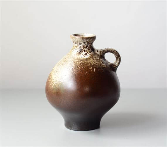 ドイツ製 ヴィンテージ Ruscha Fat Lava Vase 花瓶 花器 ファットラバー ミッドセンチュリー期 フラワーベース アンティーク_250501