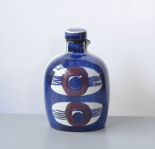 デンマーク製 Royal Copenhagen Tenera ビネガーボトル Inge-Lise Koefoed ロイコペ 北欧 花器 ヴィンテージ アンティーク_250901