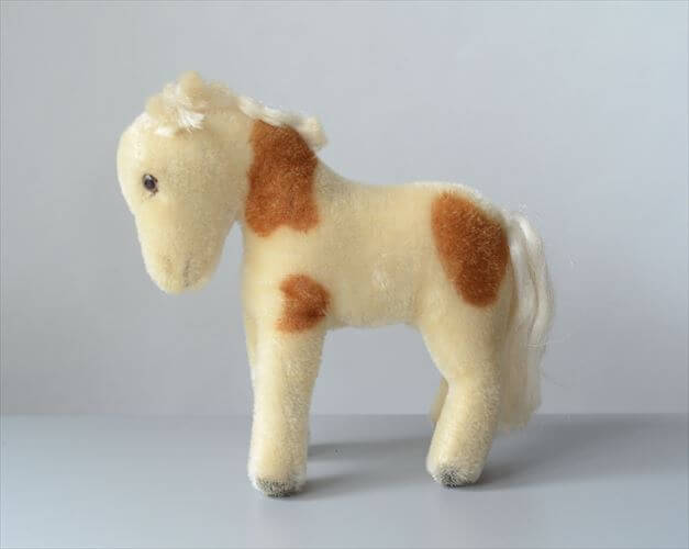 ドイツ製 Steiff 馬 horse pony ぬいぐるみ シュタイフ ドール フィギュア アンティーク ヴィンテージ_251010