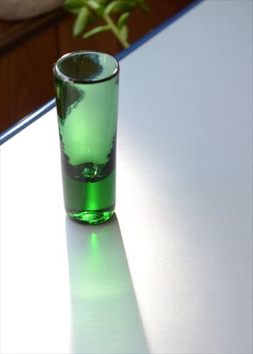 フィンランド製 iittala Loyto ガラスベース Erkki Vesanto イッタラ 花瓶 グリーン 北欧グラス ヴィンテージ アンティーク