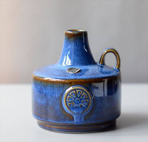 デンマーク製 SOHOLM Northern Light ストーンウェアの花瓶 Nordlys Maria Philippi 北欧 スーホルム ヴィンテージ