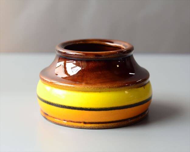 ドイツ製 ヴィンテージ Harmersbach Vase Havanna 花瓶 花器 ファットラバー ミッドセンチュリー フラワーベース_260305