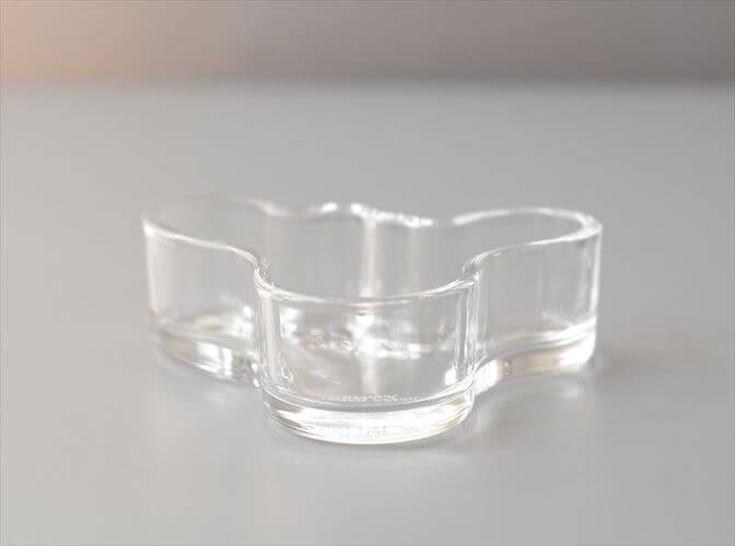 iittala Aalto Bowl イッタラ アールトボウル ALVAR AALTO ガラス トレー クリア 北欧 アンティーク ヴィンテージ_260515