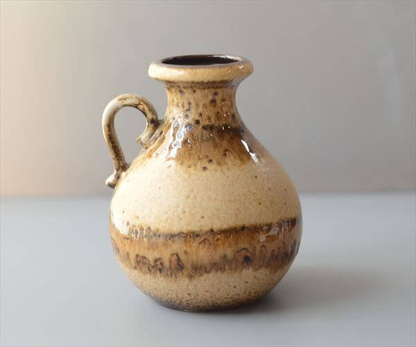 ドイツ製 ヴィンテージ Scheurich Fat Lava Vase 花瓶 花器 ファットラバー ミッドセンチュリー期 フラワーベース アンティーク_260529