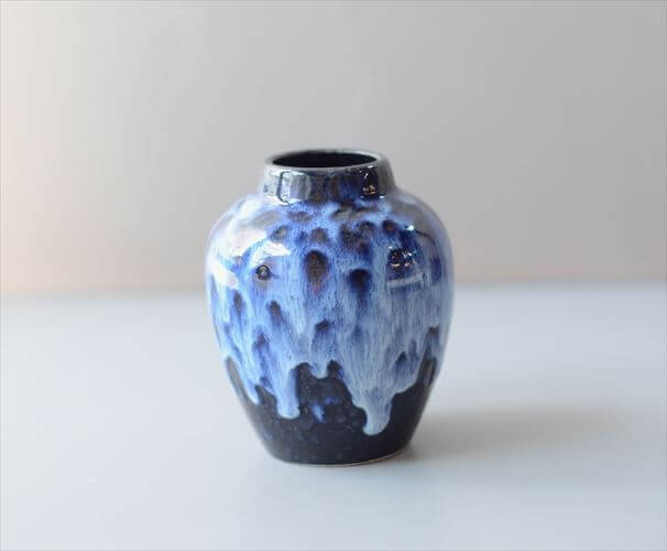 ドイツ製 ヴィンテージ Scheurich Fat Lava Vase 花瓶 花器 ファットラバー ミッドセンチュリー期 フラワーベース アンティーク_260529
