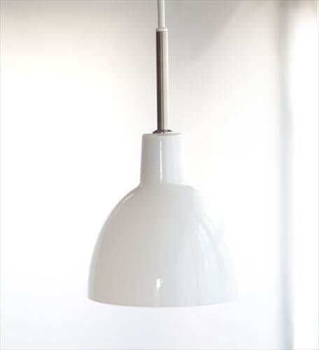 デンマーク製 Louis Poulsen Toldbod ガラス ペンダントライト ルイスポールセン トルボー ホワイト ミルク 北欧 照明 ヴィンテージ