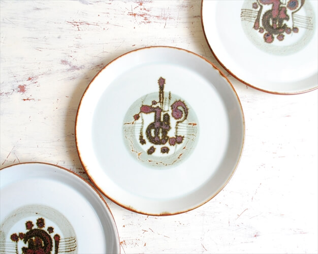 デンマーク製 Desiree Thule 20cm プレート デジレ デシレ ツーレ お皿 北欧食器 ヴィンテージ アンティーク