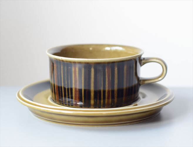 ARABIA アラビア コスモス ティーカップ＆ソーサー KOSMOS 北欧食器 フィンランド ヴィンテージ アンティーク_250710