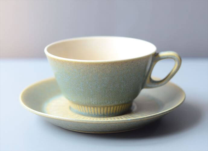デンマーク製 KNABSTRUP Noddebo カップ&ソーサー ナブストラップ Johannes Hansen 北欧 食器 ヴィンテージ_260120
