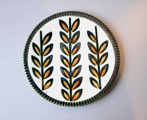 ベルギー製 ヴィンテージ BOCH Rambouillet 19cm プレート ボッホ ランブイエ お皿 磁器 陶器 アンティーク 食器 ヨーロッパ_260205