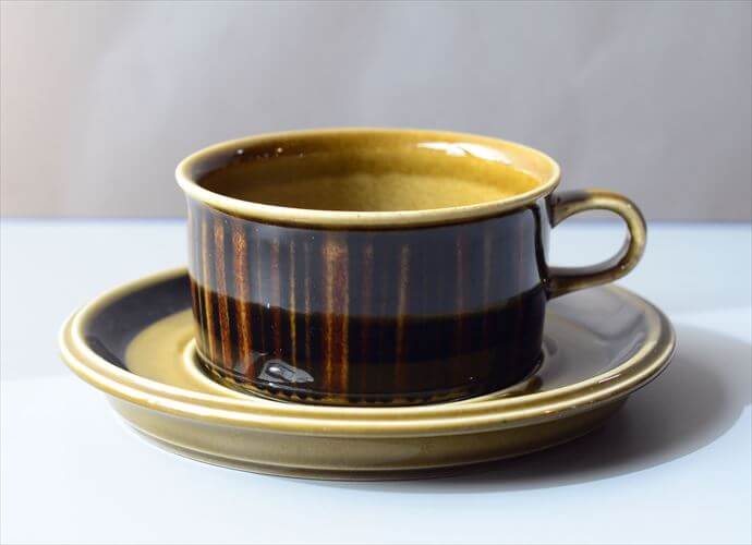 ARABIA アラビア コスモス ティーカップ＆ソーサー KOSMOS 北欧食器 フィンランド ヴィンテージ アンティーク_260217