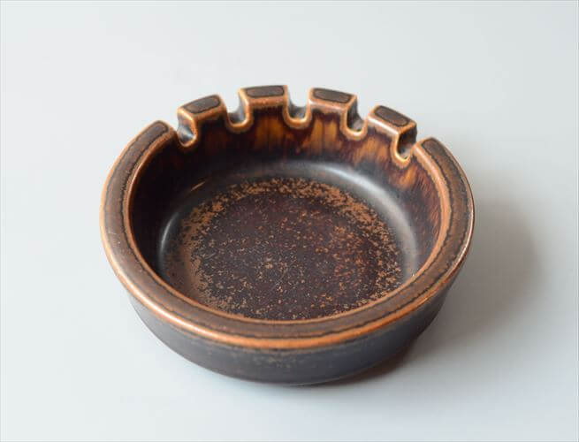 ARABIA アラビア ルスカ Ruska Ashtray 灰皿 アッシュトレイ フィンランド 陶器 北欧 ヴィンテージ アンティーク_260310