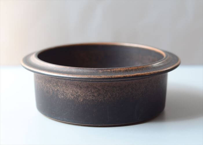 ARABIA アラビア Ruska ボウル 18cm ココット型 ルスカ 北欧 食器 フィンランド 陶器 ヴィンテージ アンティーク_260310