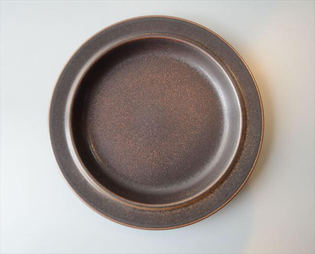 ARABIA アラビア Ruska 25cm プレート お皿 ルスカ 北欧食器 フィンランド 陶器 北欧 ヴィンテージ アンティーク_260414