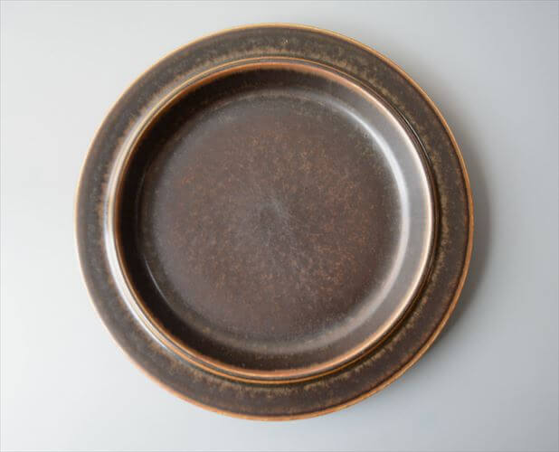 ARABIA アラビア Ruska 25cm プレート お皿 ルスカ 北欧食器 フィンランド 陶器 北欧 ヴィンテージ アンティーク_260414