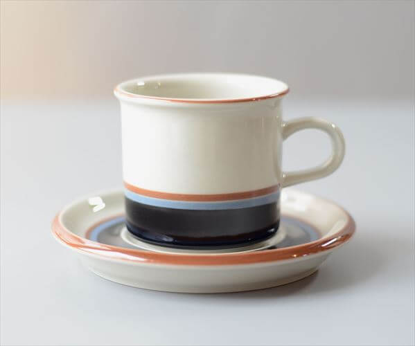 ARABIA アラビア Taika カップ&ソーサー タイカ 北欧食器 フィンランド ヴィンテージ アンティーク_260422