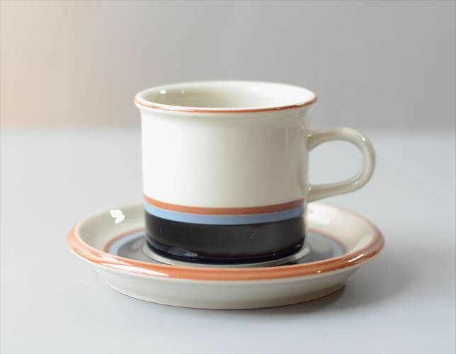 ARABIA アラビア Taika カップ&ソーサー タイカ 北欧食器 フィンランド ヴィンテージ アンティーク_260422