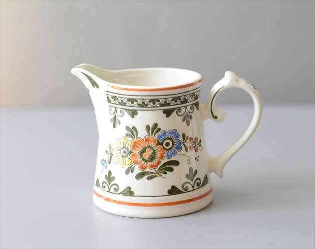 ドイツ製 VILLEROY&BOCH Alt Amsterdam クリーマー ミルクポット ビレロイ＆ボッホ 陶器 アンティーク ヴィンテージ_260610