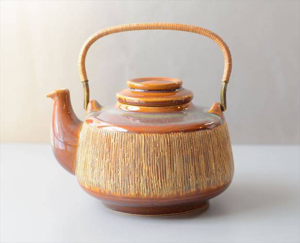 デンマーク製 Soholm Manilla ティーポット スーホルム マニラ 北欧 食器 陶器 ヴィンテージ アンティーク_260617