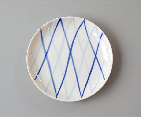 デンマーク製 Lyngby Porcelain an-ild 40 Harlekin 16.5cm プレート お皿 リンビー 北欧食器 ヴィンテージ アンティーク
